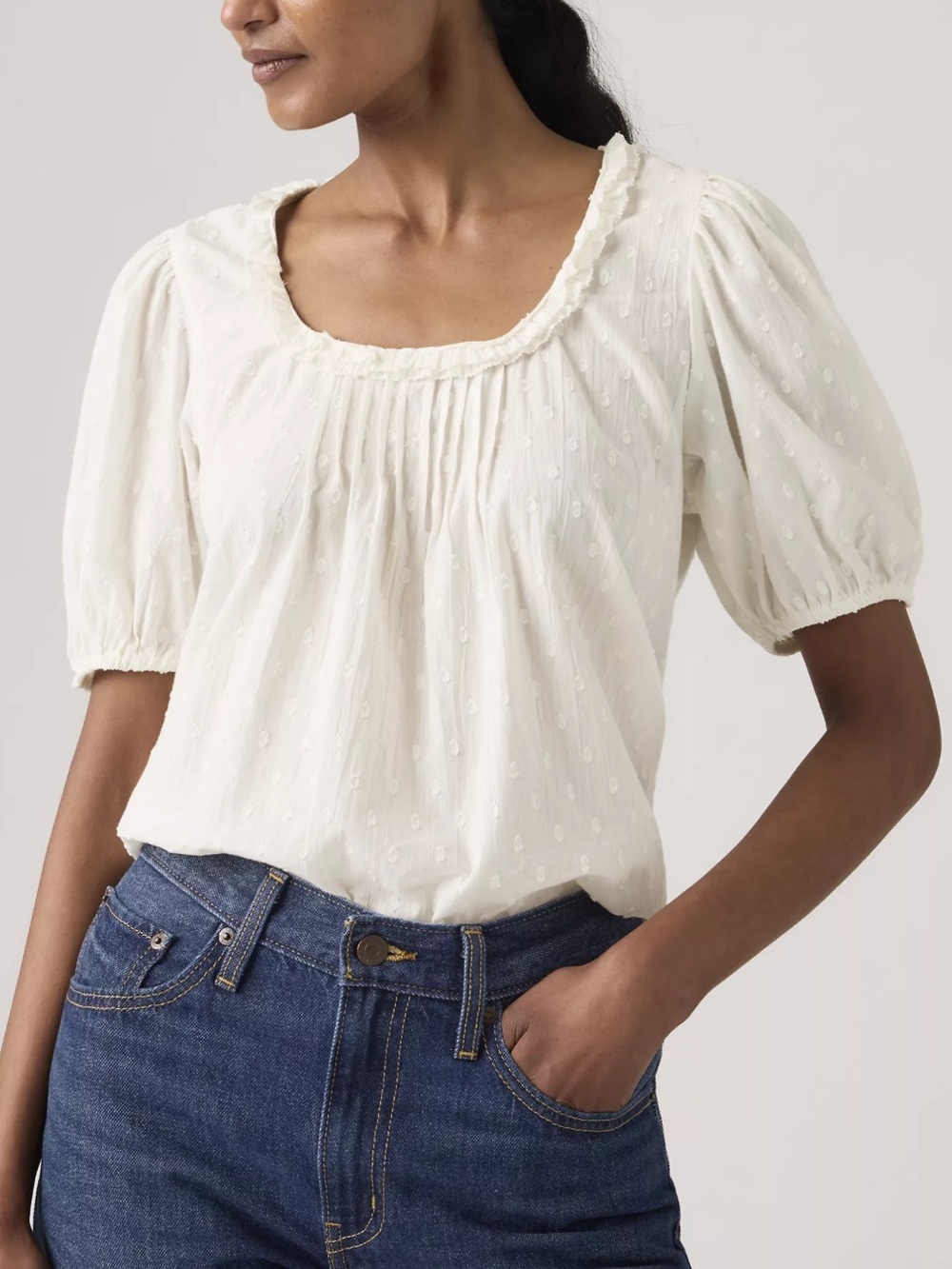 levi’s reese short sleeve blouse